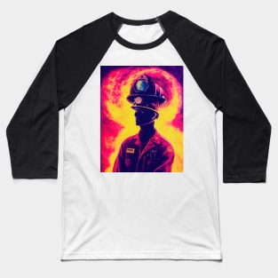 Firefighter Hallowee T-Shirt Baseball T-Shirt